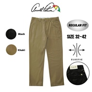 Arnold Palmer Original Men’s Cotton Pants Slack Pants Regular Fit Stretch Seluar Slack Leaki Black K