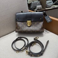 LV One Handle郵差包 經典老花拼黑色