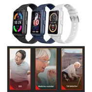 Fall Detection Smart Watch For Senior Kids Elderly GPS Watch 4G SIM SOS Phone Call Thermometer Medic