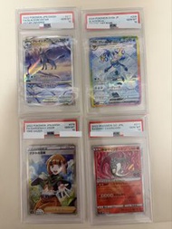 Pokemon tgc PSA 10 Glaceon, Charizard, Gardenia
