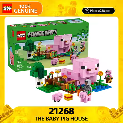 Lego Blocks My World Series Set 21268 21269 21270 21271 Blocks Pig House Farm Children's Toys Gift