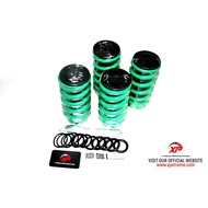 ORIGINAL READY STOCK ADJUSTBLE SPRING COILOVER HONDA CIVIC EG EK KTUNE GREEN
