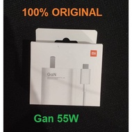 XIAOMI 55W Gan Charger + Type-C Cable Original Fast Charging Pack