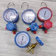 Manifold Gauge GAS METER Low / High Pressure Single Gauge for R22/R404/R407/R410 /R134A / R32 / R600