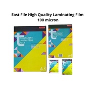 East-File Laminating Film Pouch Size 65x95mm/54x86mm/220x310mm/307x430mm 150mic