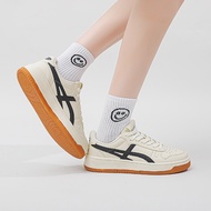 Cream White Shoes ins College Style Retro Women's Single Shoes Trendy Breathable College Style High 