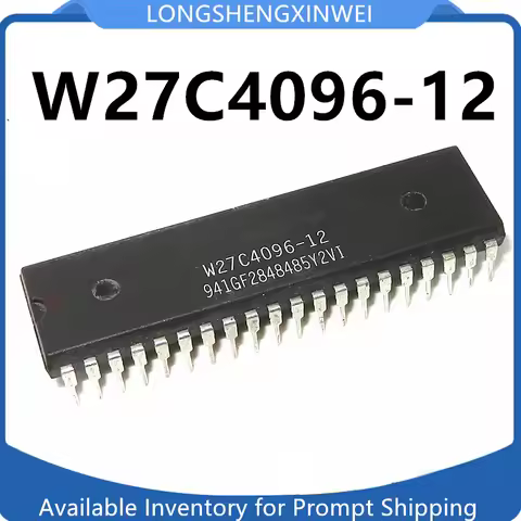 1PCS W27C4096-12 W27C4096 Direct Insert DIP-40 Memory Chip