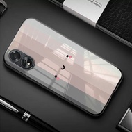 HP Oppo A38 A18 glass Softcase - Casing Oppo A38 A18hp - Oppo A38 A18 Case - Oppo A38 A18 Casing - S