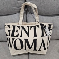 [LIMITED UNITS] Gentlewoman Canvas Tote Bag White