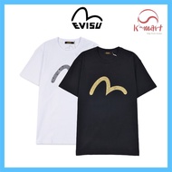 [EVISU] Evisu Unisex Glitter Hills Loose-fit Sleeve shirt / EVISU short sleeve shirt /  EVISU t shirt  / evisu korea