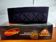 PECI HITAM SYAFAAT MOTIF LASER TINGGI 9cm