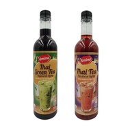 AMINA 3 Layer Tea Syrup (Thai Green Tea) & (Thai Tea) / Air Sirap / Sirap Pewarna / Pes Minuman / Pe