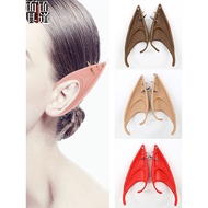 Punk Elf Fake Ear Earrings Hobbit Makeup Halloween Party Show cosplay Costume Props