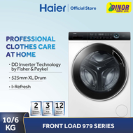 Haier 10kg/6kg Front Load Washer & Dryer DD Inverter XL Super Drum HWD100-B14979