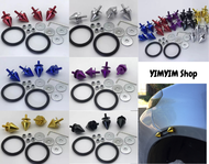 กิ๊ฟล็อคกันชน​ แบบหนาม P​S​JDM​​ มีทั้งหมด 6 สี ยางยึดกันชน PASSWORD JDM Bumper Quick Release เพิ่มค