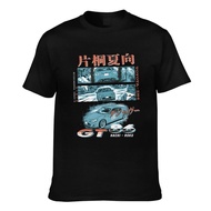 Toyota Gt86 Hachiroku Initial D Anime Popular Customized T-Shirt Man