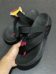 รองเท้าเเตะ Fitflop รุ่นสลิงผ้างาน ลายจุด สีดำ สีแดง สีขาวดำ น้ำเงิน ไซร้ 36---45 พร้อมส่งทุกคู่ เก็