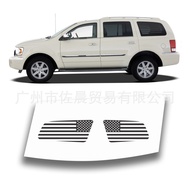 Suitable for Chrysler Aspen 4 DR SUV 2007-2009 Leopard Print Car Sticker Window Sticker
