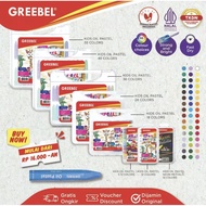 GREEBEL Crayon Kids Oil Pastel Greebel Crayon/ Children's School Crayon & Professional Non-Toxic
