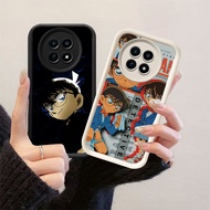 HK-14 Detective Conan Collage Shockproof Casing for Black and White Silicone Realme Narzo C65 12X 12