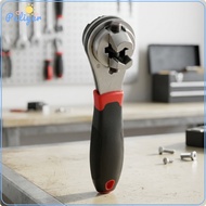 Kesoto Slip-Resistant Adjustable Ratchet Wrench Reversible Ratcheting Adjustable Wrench One-Handed S