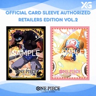 One Piece Card Game TCG Official Card Sleeve VOL.2 Sabo Chopper Original Sleeves OP
