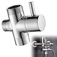 Utility Copper Bathroom Toilet Bidet With Ceramic Disc Valve Core, T-adapter Shower Diverter Valve 3