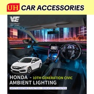 VE HONDA CIVIC FC 2016 - 2021 CAR OEM ATMOSPHERE AMBIENT LIGHT