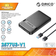 ORICO Enclosure Case External HDD SSD 2.5 inch SATA USB 3.0 - 2577U3-V1