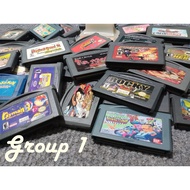 Gameboy Cartridge GBA/GBASP Group1
