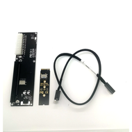 Egpu set M2 to Oculink อะแดปเตอร์ SFF-8612 NVME PCIe SSD ต่อ GPD G1 Riser Card