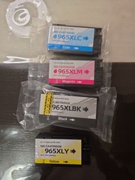 HP 965XL代用墨，4色 全套 ＄150