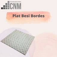 Plat Besi Bordes 2MM X 4' X 8'