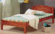 ASTAR SUPER SINGLE SIZE SOLID WOOD BED FRAME (Cherry) LIMTED OFFER!!!