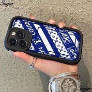 All-Inclusive 8 Big Brand 12iphone14promax/Phone Case Blue Edge Soft Female 13/Shock-resistant Apple