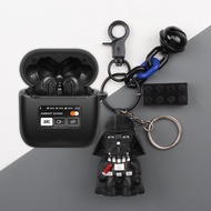 For JBL Tour Pro2 Case Cartoon Keychain Pendant Compatible with JBL Tour Pro2 Silicone Soft Case Cut