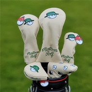 GOLF 2026 1pc/4pcs Golf Club Cover, Trendy Fisherman Club Head Cover, Driver Head Cover Hybrid Head 