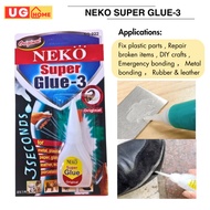 UG Gam Super NEKO 3 Second SUPER GLUE Strong Glue Super Glue 3 3秒胶水