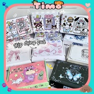 Small Carton Gift Box with Synthetic Pattern for Cute Timo GQ62 Card Packaging