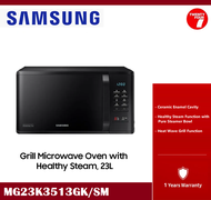 SAMSUNG 23L MG23K3513GK Grill Microwave Oven with Healthy Steam MG23K3513GK/SM