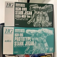特價兩盒 HG PB限定 Stark Jegan (CCA MSV) + Prototype Stark Jegan Gundam UC 積根 高達模型