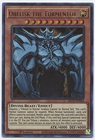 Obelisk The Tormentor - KICO-EN064 - Ultra Pharaoh's Rare - 1st Edition