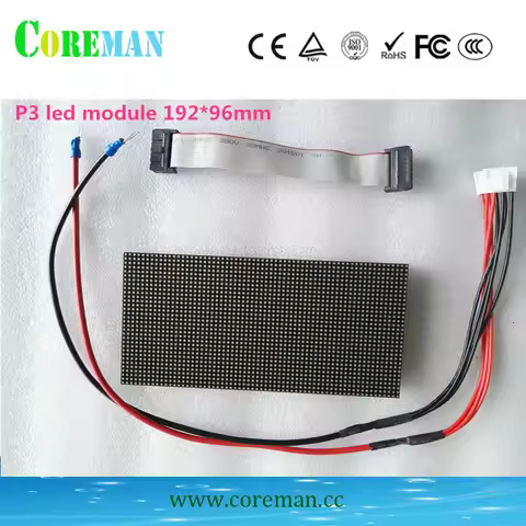 Panel led p3mm 64*32 high quality RGB module p3 full color shenzhen led display p2p3p4p6p5p7.62p10 l