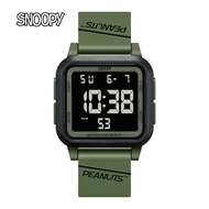 Snoopy Đồng hồ điện tử đa chức năng cho bé trai thanh thiếu niên sinh viên đại học đồng hồ báo thức