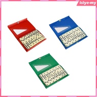 [LslyeMY] Dominos Set Table Game Family Game Fun Game Night Educational Toy 28 Pieces Double Six Dom
