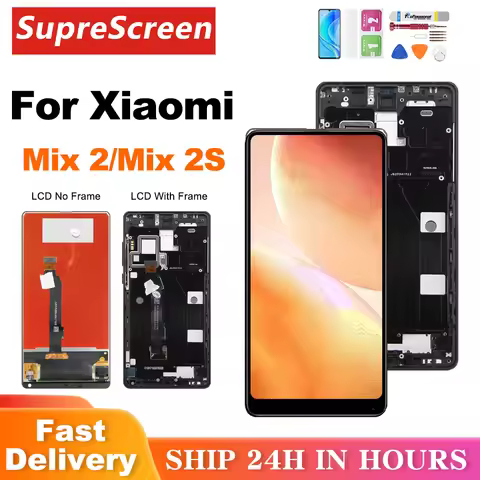 Display For Xiaomi Mi Mix 2 2s Mix2 Mix2s Touch Screen Digitizer Assembly Replacement For Xiaomi MiM
