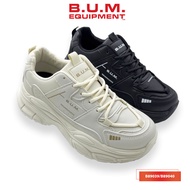 BUM Equipment Women's Shoe B89039/B89040 Black/Beige - Kasut Wanita Kasual Selesa Sneakers