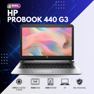 ลดยืนหนึ่ง HP EliteBook 440 G3 core i5-6200 /4GB/500GB โน๊ตบุ๊คมือสอง ลงโปรแกรมพร้อมใช้งาน พร้อมส่ง 