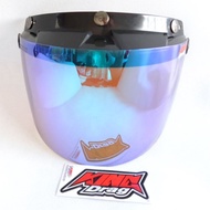 King Drag 2 Tone Visor MHR Helmet Visor MS88 Helmet Visor Boco Helmet Visor