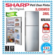Sharp 280L Two Door Fridge Non Inverter / Peti Dua Pintu